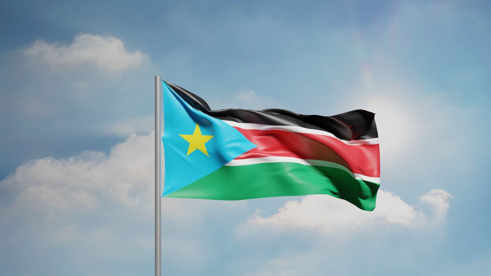 The Flag of South Sudan